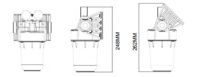 EUROFIL MANOMETRELİ 5" TEKLİ