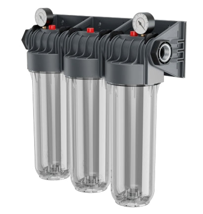 EUROFIL MANOMETRELİ 10" 3LÜ