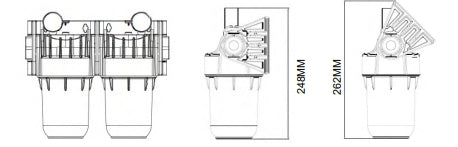 EUROFIL MANOMETRELİ 5" 2Lİ