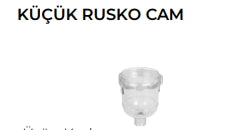 yedek parça su arıtma küçük rusko cam